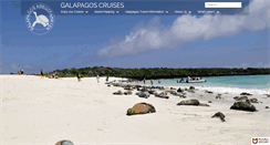 Desktop Screenshot of galapagos-cruises.ec