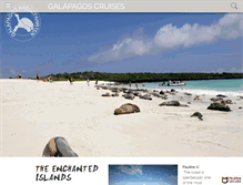 Tablet Screenshot of galapagos-cruises.ec